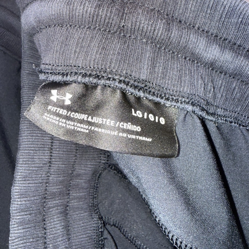 Under Armour Men's Large Black Armour Jogger Pants Fit Gym Life - Picture 5 of 9